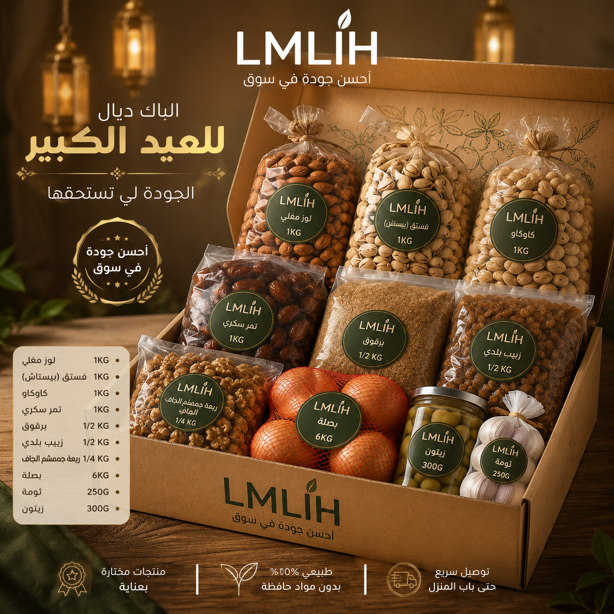🎉 باك العيد الكبير - 🥜 Pack Aïd El Kebir
